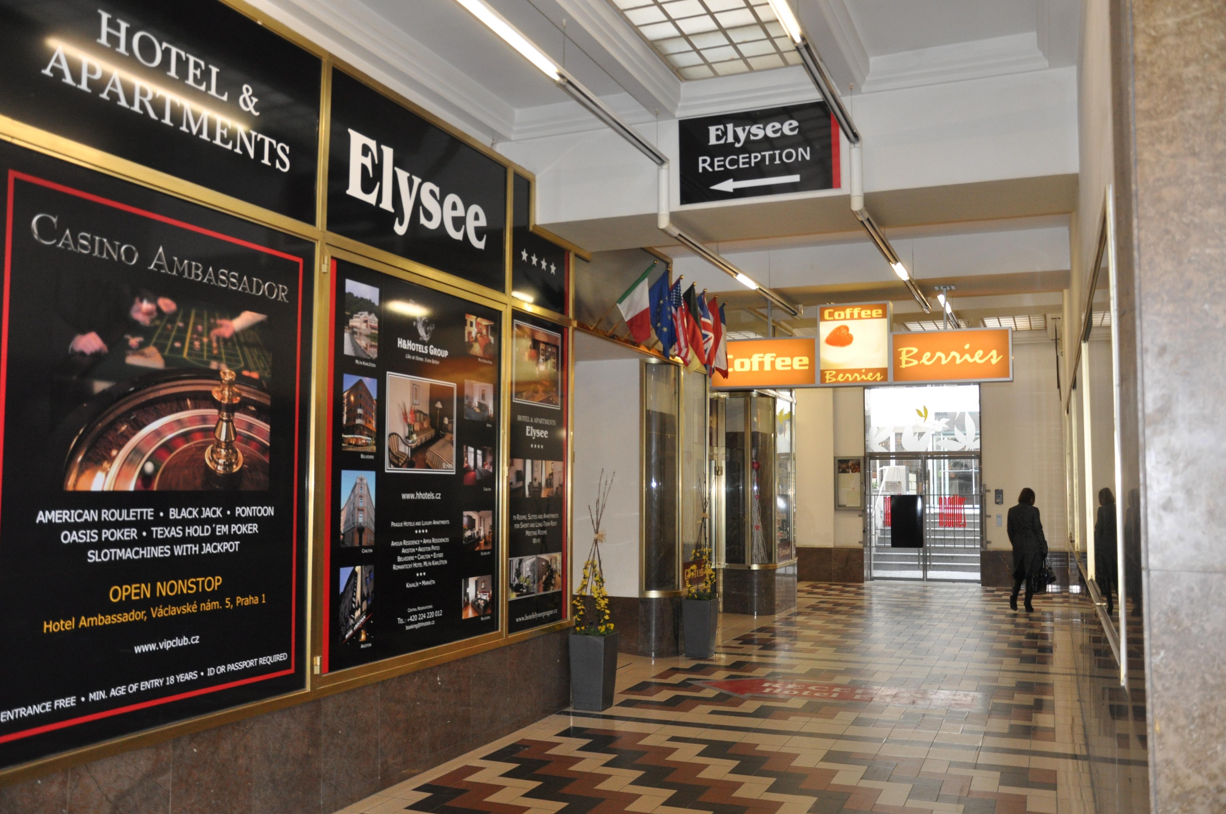 Elysee Hotel Прага Экстерьер фото