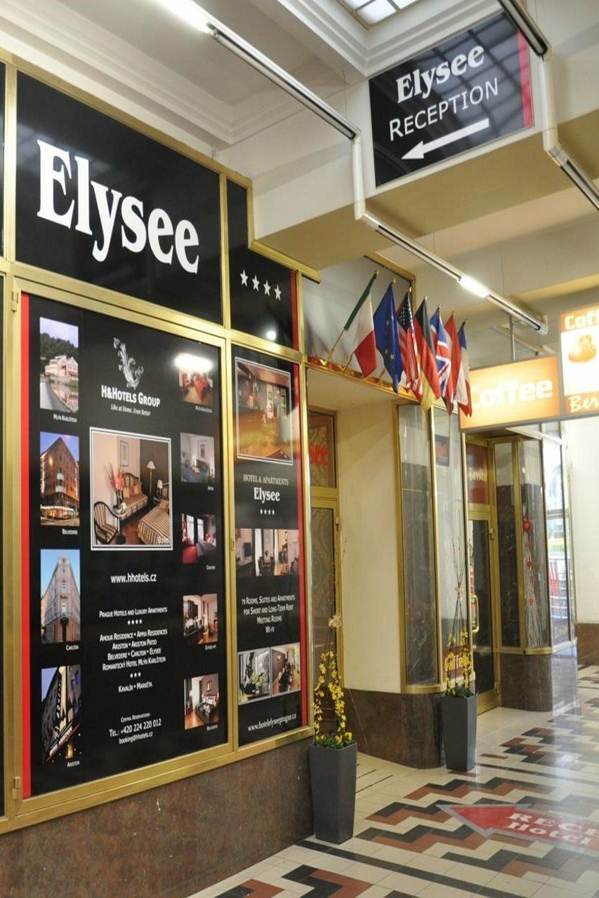 Elysee Hotel Прага Экстерьер фото